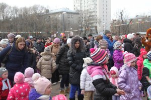 Местный праздник "Масленица в Коптево", который состоялся 13 марта 2016 года на ДГ "Бригантина"