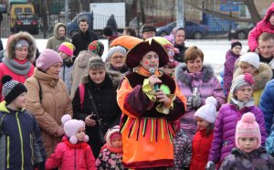 Местный праздник "Масленица в Коптево", который состоялся 13 марта 2016 года на ДГ "Бригантина"