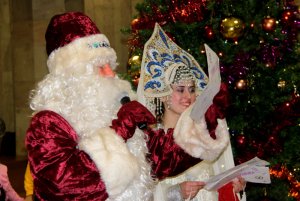 Новогодняя ёлка, проведённая администрацией муниципального округа Коптево 22 декабря 2016 года в Театре "Без вывески"