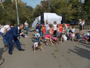 Восьмого сентября  прошел "День Коптево" в детском городоке Бригантина