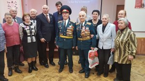 Встреча с ветеранами Великой Отечественной Войны.