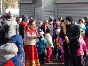 9 марта на территории детского городка Бригантина проведено мероприятие "Масленица в Коптево"
