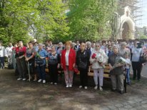 07 мая 2019 года на Коптевском бульваре состоялось возложение цветов к памятнику "Всем павшим за Отечество" в честь Дня Победы.