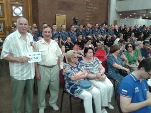 Участие ветеранов района Коптево в Акции «Свеча памяти» на Поклонной горе