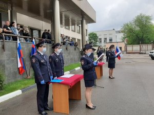 Молодые сотрудники полиции УВД по САО г. Москвы приняли Присягу 