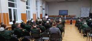 Сотрудники ОНК УВД по САО провели профилактическую беседу с кадетами