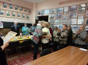 Совете ветеранов войны и труда района Коптево прошло торжественной заседание, посвященное Международному женскому дню 8 марта.
